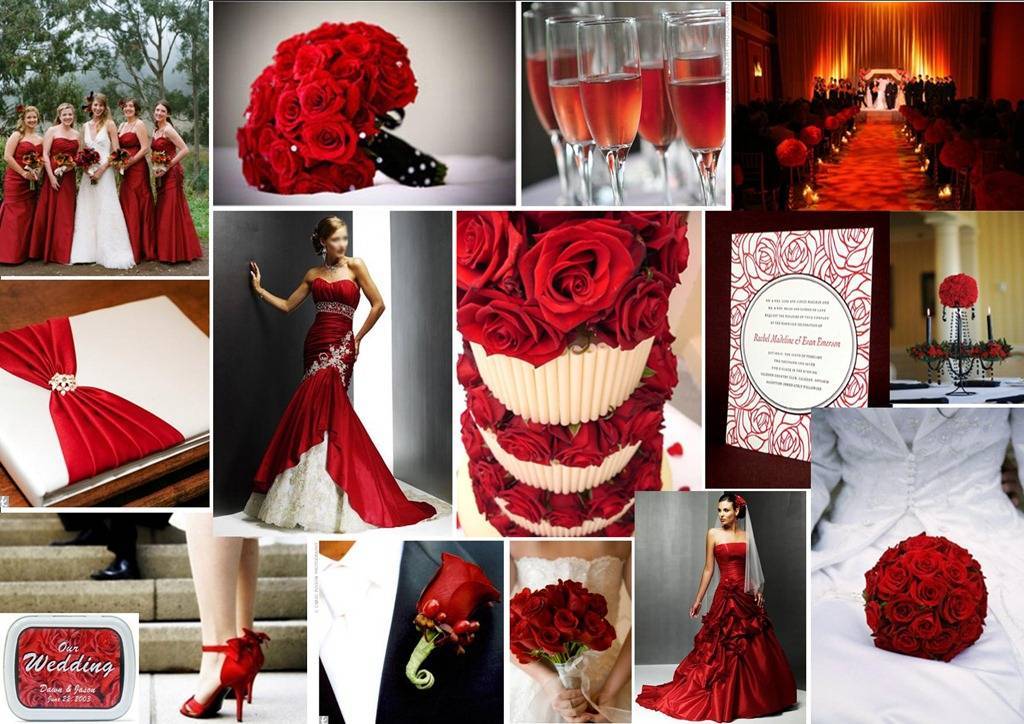 Свадебная палитра: модные цвета и оттенки и их сочетания