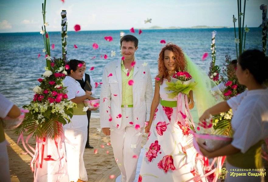 Свадьба в таиланде: экзотическое место для романтической пары