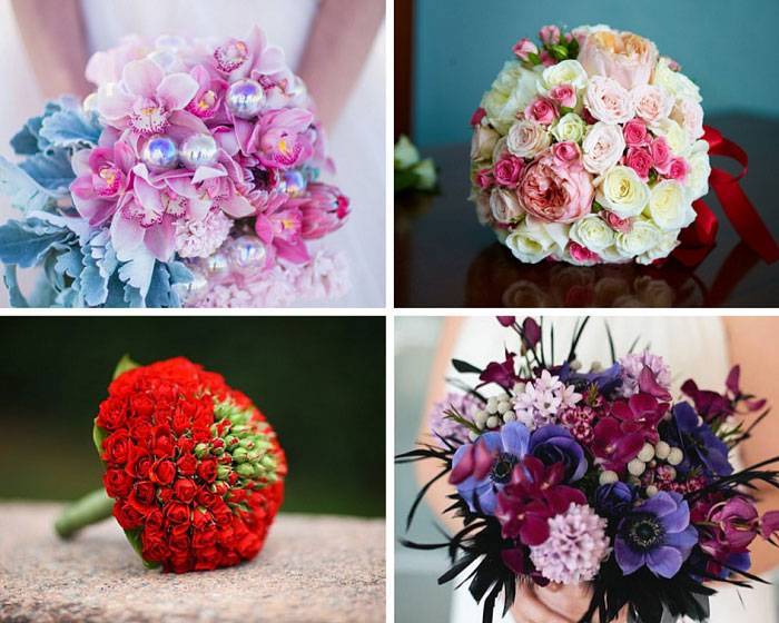 Как пошагово создать букет невесты из живых цветов своими руками