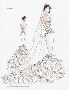 Свадебные платья от веры вонг только для стройных невест