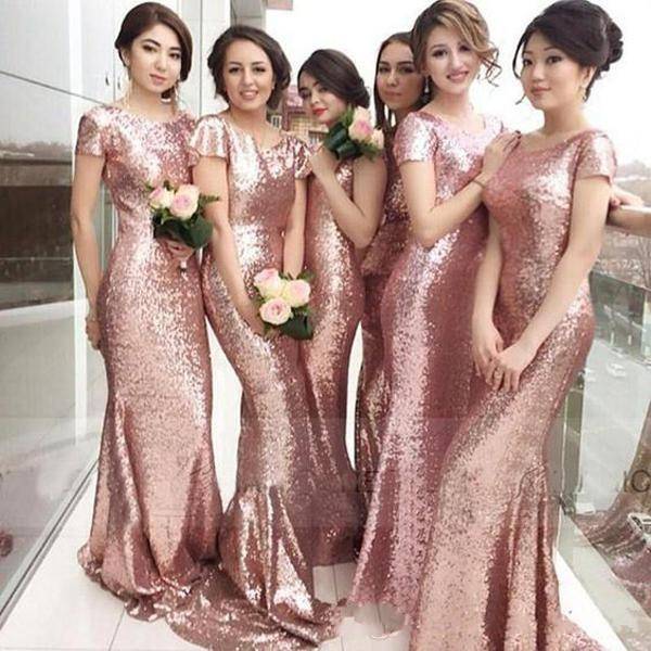 Платья подружек невесты – лучшие фасоны и цвета