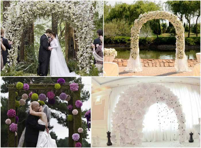 Свадебная арка: ее роль и варианты декора