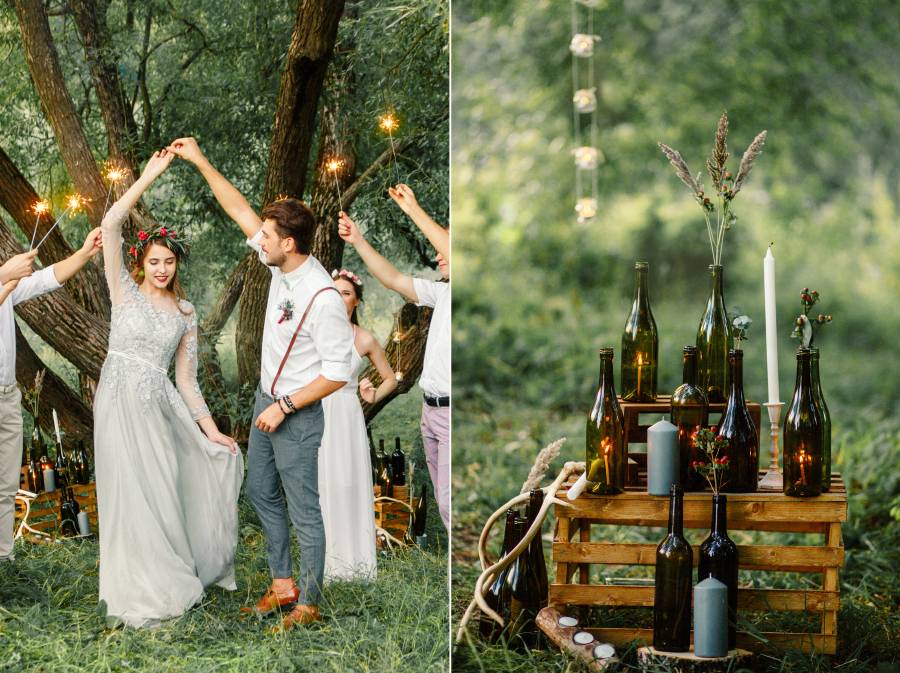 Как украсить и накрыть фуршетный стол на свадьбу: фото и меню