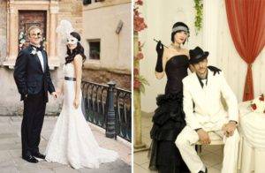 Модные стили свадеб