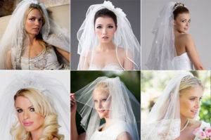 Свадебные прически с фатой. более 145 фото укладок на свадьбу с вуалью. | raznoblog - сайт для женщин и мужчин
