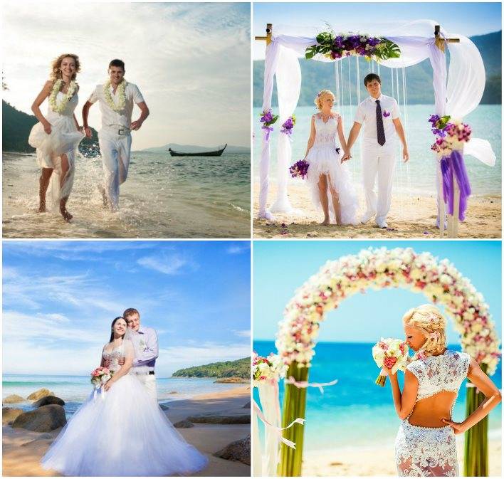 Свадьба в таиланде: сказка под пальмами у моря