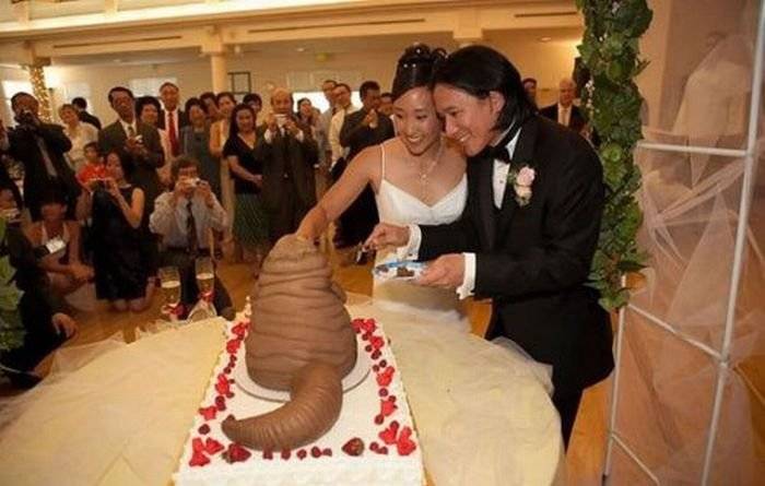 Курьезы на свадьбах: фото и нелепые случаи
