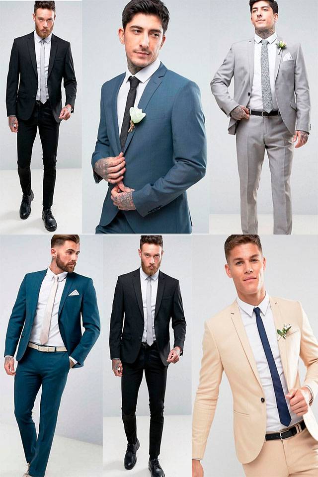 Мужские костюмы на свадьбу 2019 – тренды сезона
