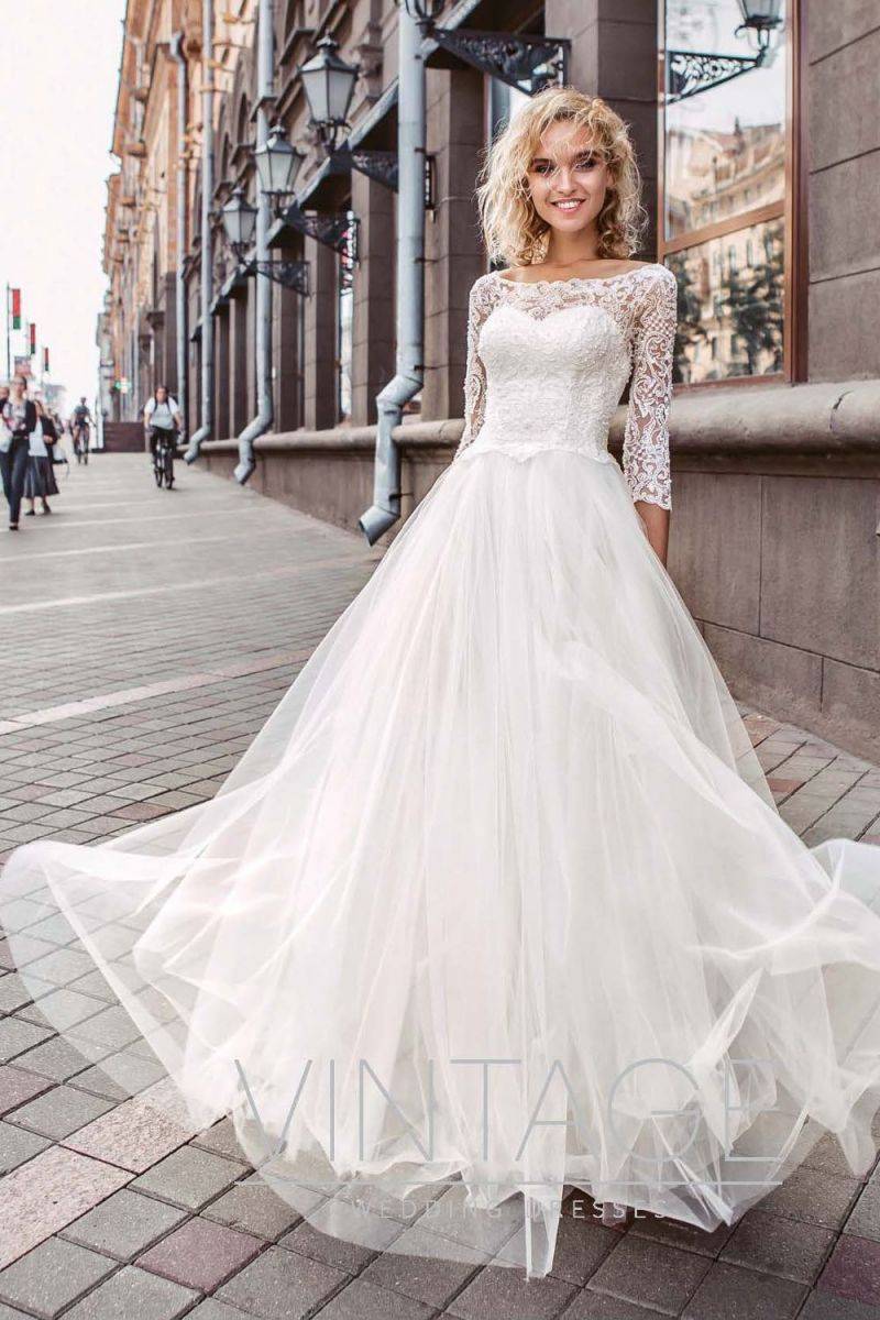 Свадебное платье с рукавами из кружева: варианты с длинными, короткими кружевными рукавами