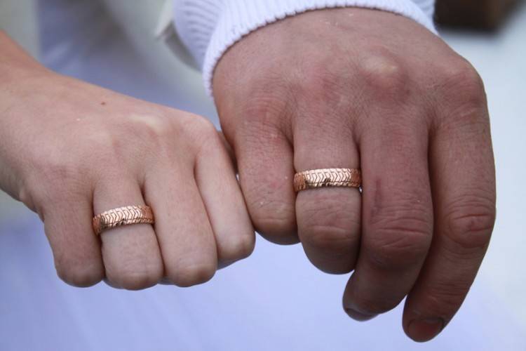 На какой руке носят обручальное кольцо мужчины в россии? на какой палец надевают кольцо женатые и разведенные?