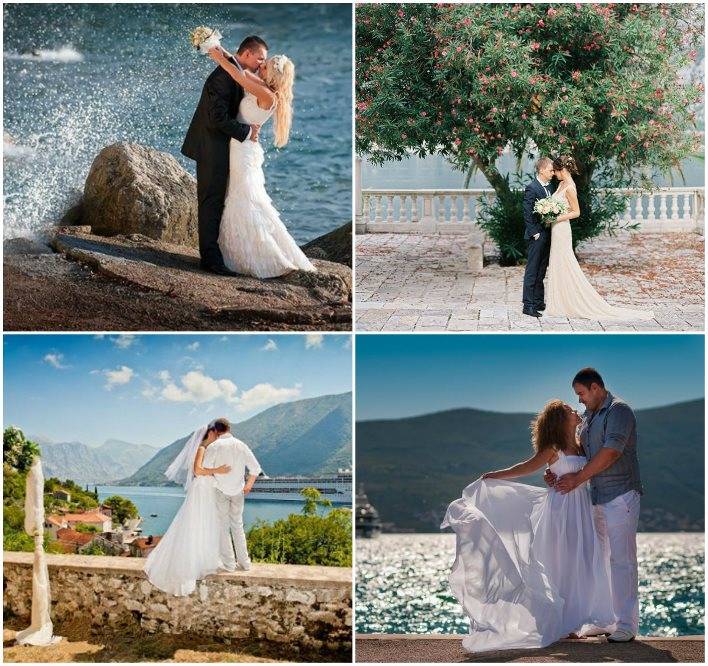 Проведение свадьбы в черногории подарит незабываемые впечатления