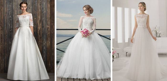 Свадебные платья для полных девушек-невест (127 фото) 2020: нарядные, короткие, фасоны, какие подходят для венчания