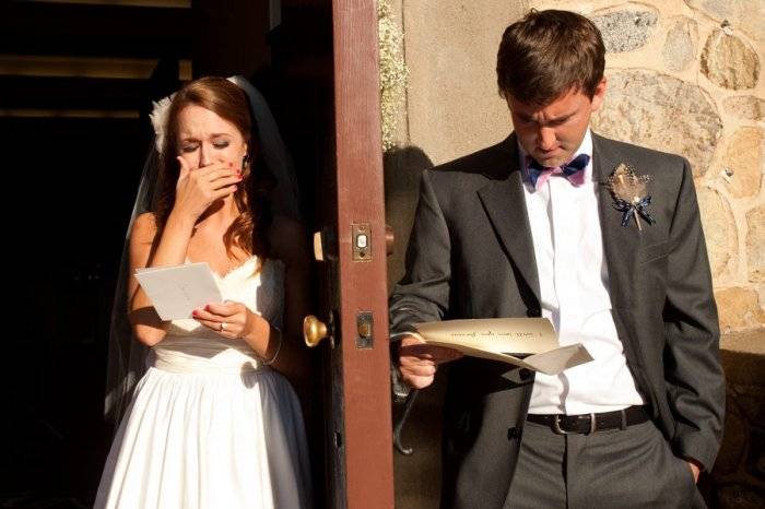 Пишем сами свадебные клятвы для жениха и невесты