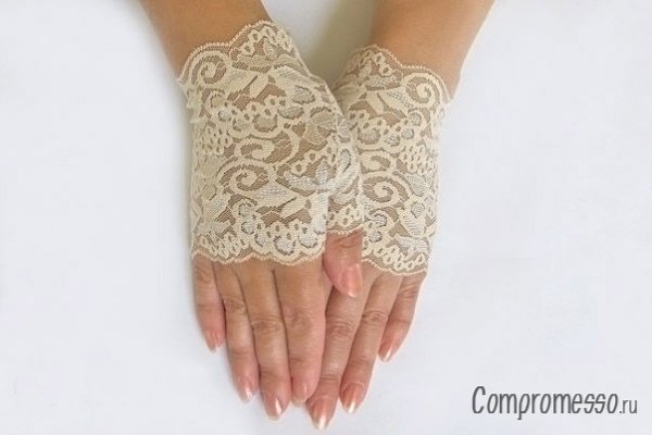 Свадебные перчатки для невесты, какие выбрать?