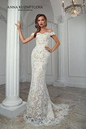 Атласное свадебное платье — блестящее решение проблемы выбора +80 фото