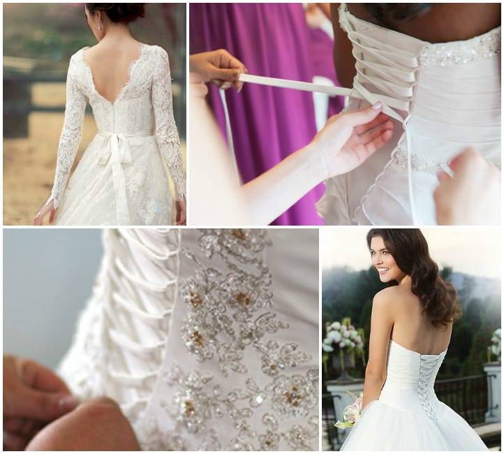 Советы по правильной шнуровке свадебного платья