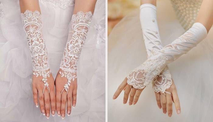Выбираем свадебные перчатки для невесты