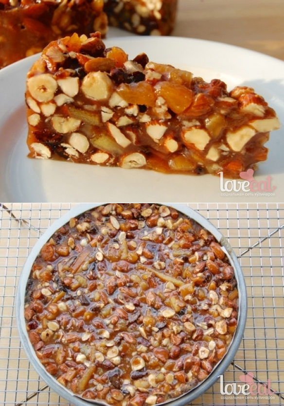 Торт медово шоколадный с орехами: рецепт приготовления