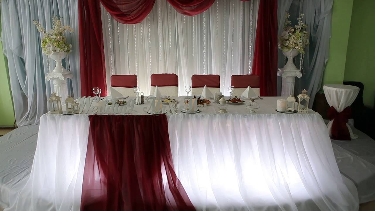 75 современных идей оформления свадебного зала