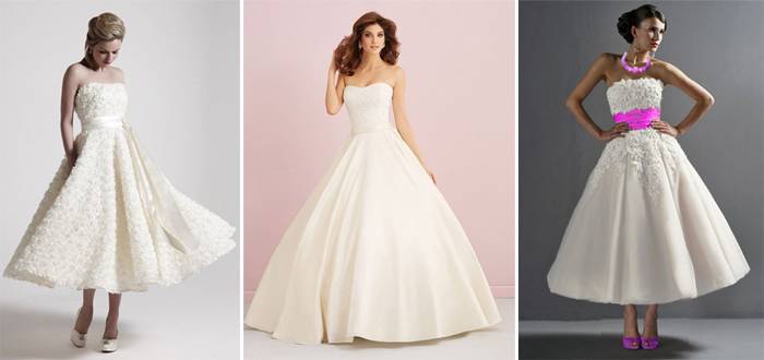 Свадебные платья в стиле ретро – очаровательные модели для тематической свадьбы
