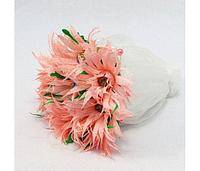 Свадебный букет из хризантем (59 фото): букеты для невесты из белых кустовых хризантем с розами, синими альстромериями и герберами. значение цветов