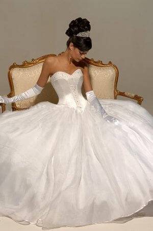 Как отпарить свадебное платье из фатина