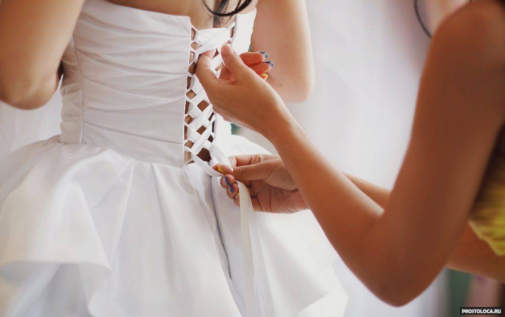 Как шнуровать свадебное платье: советы, пошаговые инструкции