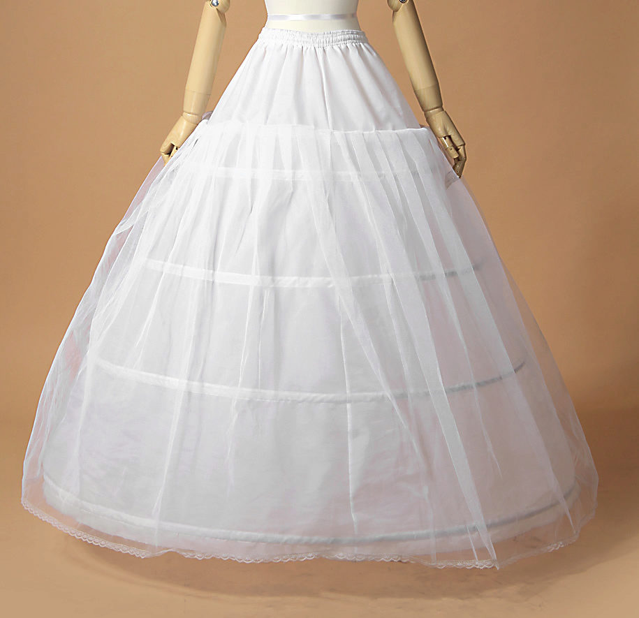 Как правильно складывать подъюбник от юбки свадебного платья?