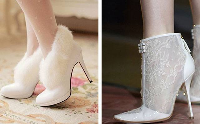 Как выбрать туфли невесты на свадьбу