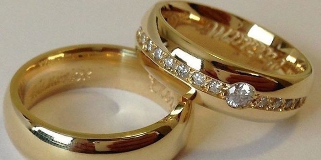 Оригинальные и красивые обручальные кольца
