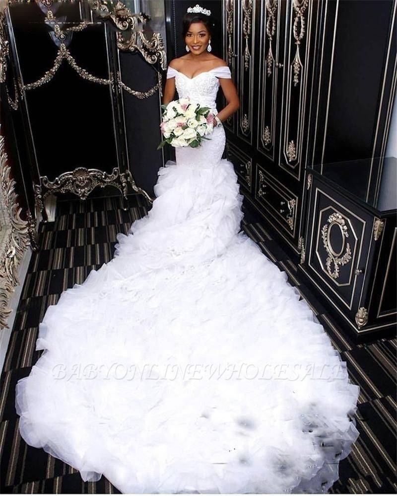 Элегантные свадебные платья – простота и изящество линий