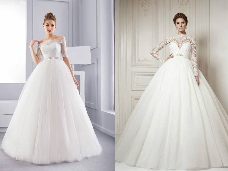 Цветные свадебные платья: трендовые оттенки, советы по выбору и фото стильных нарядов