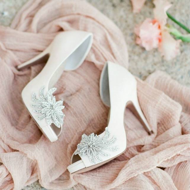 Цвет свадебных туфлей