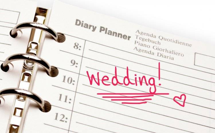С чего начать подготовку к свадьбе: пошаговый план на шесть месяцев