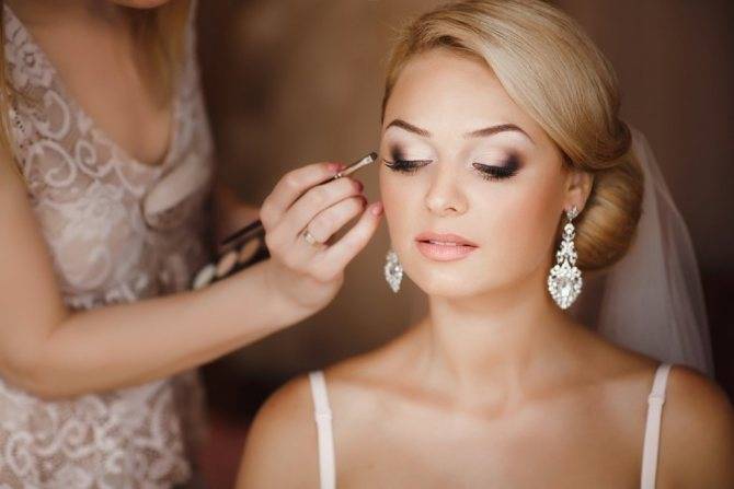 Свадебный макияж на свадьбу своими руками на дому пошагово: как сделать показано на фото и видео