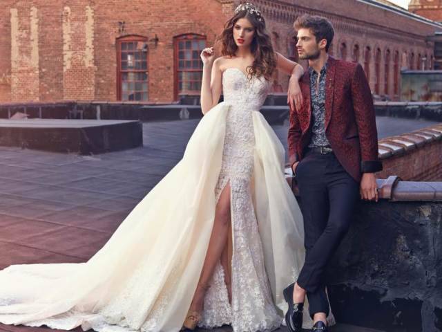 Модели свадебных платьев — советы индивидуального подбора и сочетаний платья невесты (100 фото)