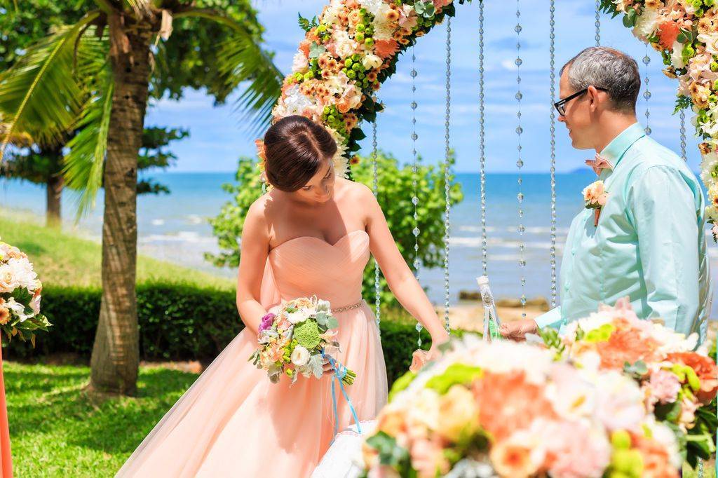 Свадебная церемония в тайланде