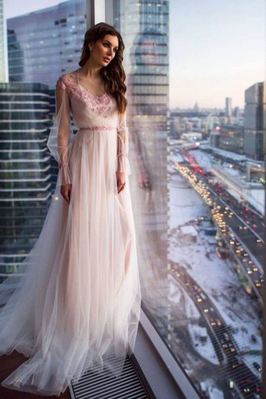 Свадебные розовые платья: деликатные вопросы выбора свадебных платьев