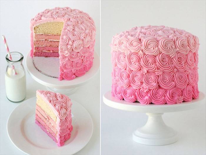Какой цвет торта выбрать на свадьбу? варианты оформления в розовом, голубом и других тонах