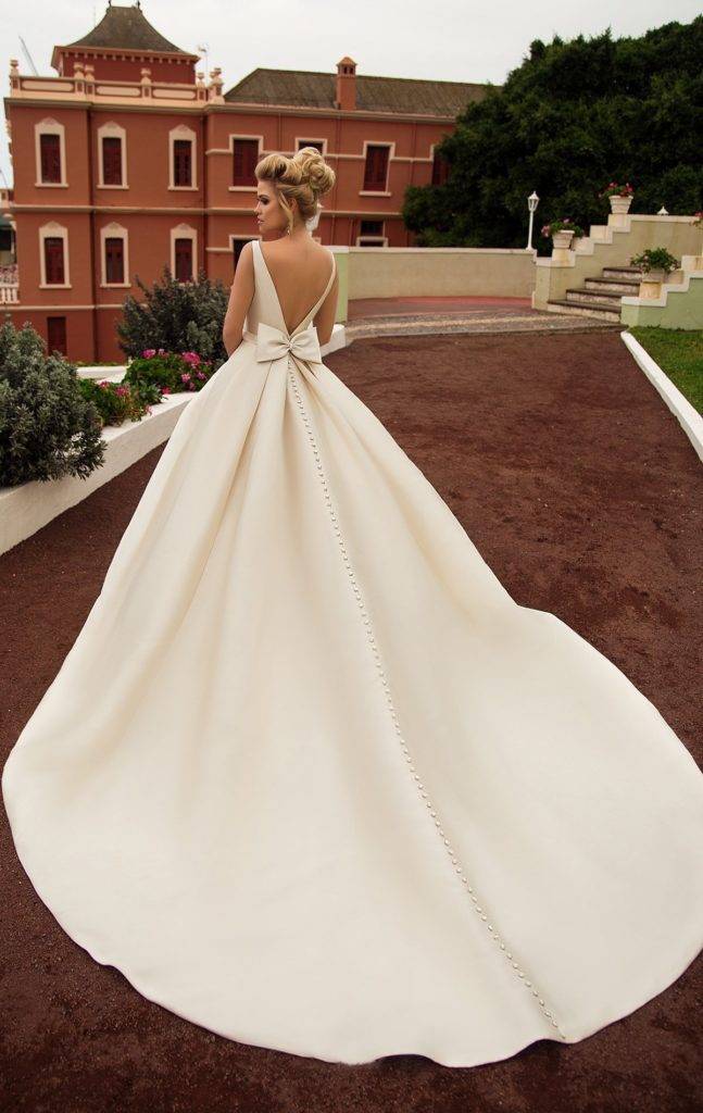 Свадебное платье с бантом: роскошный выбор для модных невест