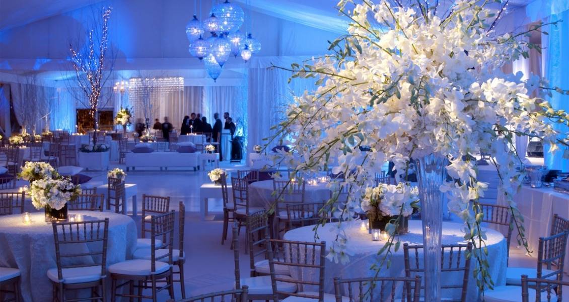75 современных идей оформления свадебного зала