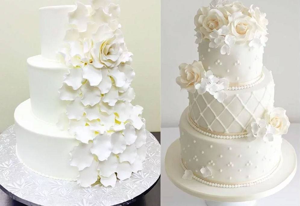 Как украсить свадебный торт своими руками на зависть гостям