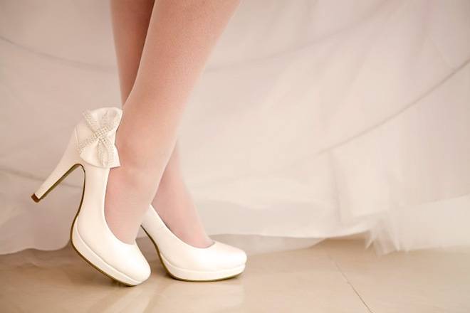 Свадебные туфли без каблука: сложности выбора