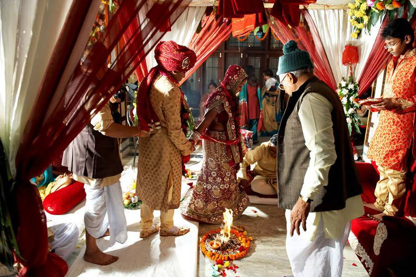 Страна контрастов: как в индии празднуют свадьбу