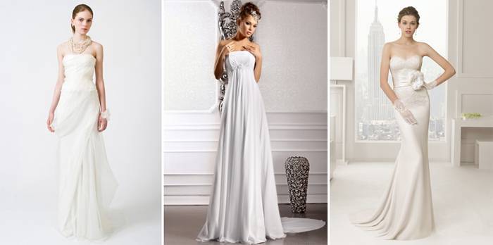 Материалы и ткани для свадебного платья