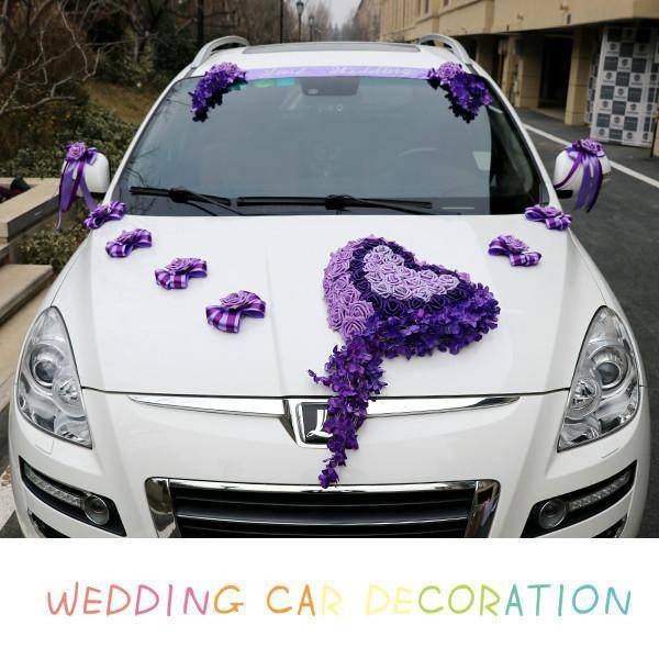 Как красиво нарядить свадебный автомобиль