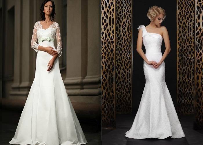 Стильные фасоны и модели свадебных платьев для полных девушек