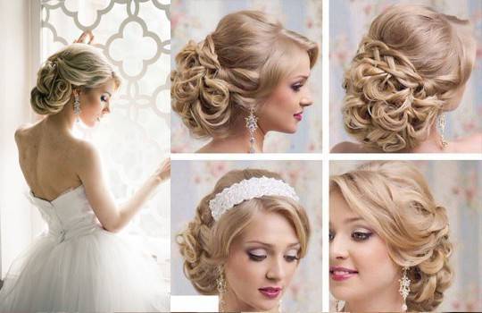 Свадебные прически на средние волосы. 240 фото укладок для невесты. | raznoblog - сайт для женщин и мужчин