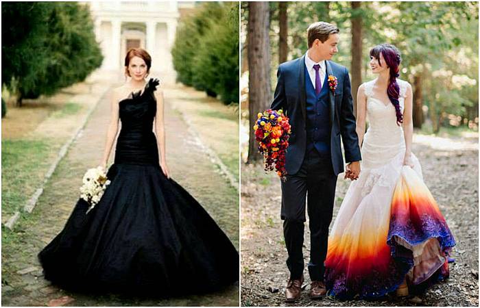 Как подобрать костюм жениха к платью невесты