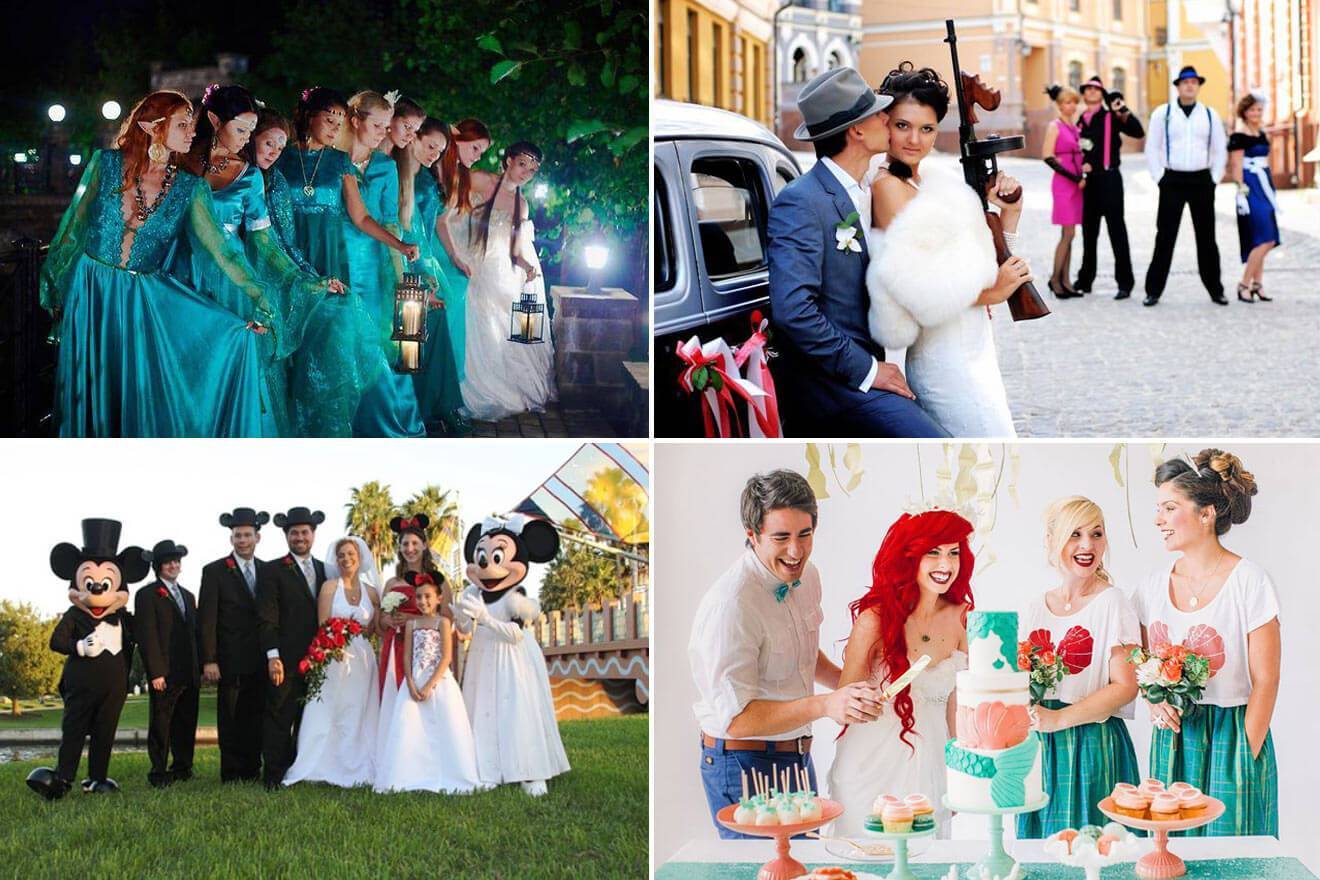 Самые необычные свадьбы мира: топ-10 креативных идей